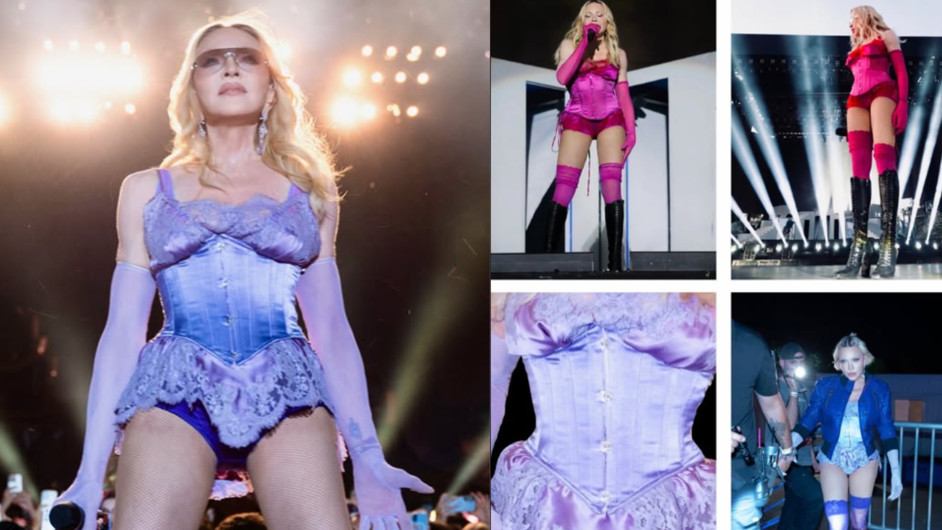 Madonna diz que figurino desapareceu após show no Coachella Reprodução/Instagram