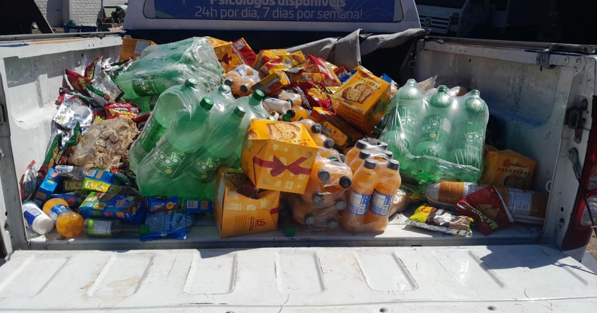 Produtos estavam fora do prazo de validade e acondicionados de forma inadequada. Foto: Cortesia