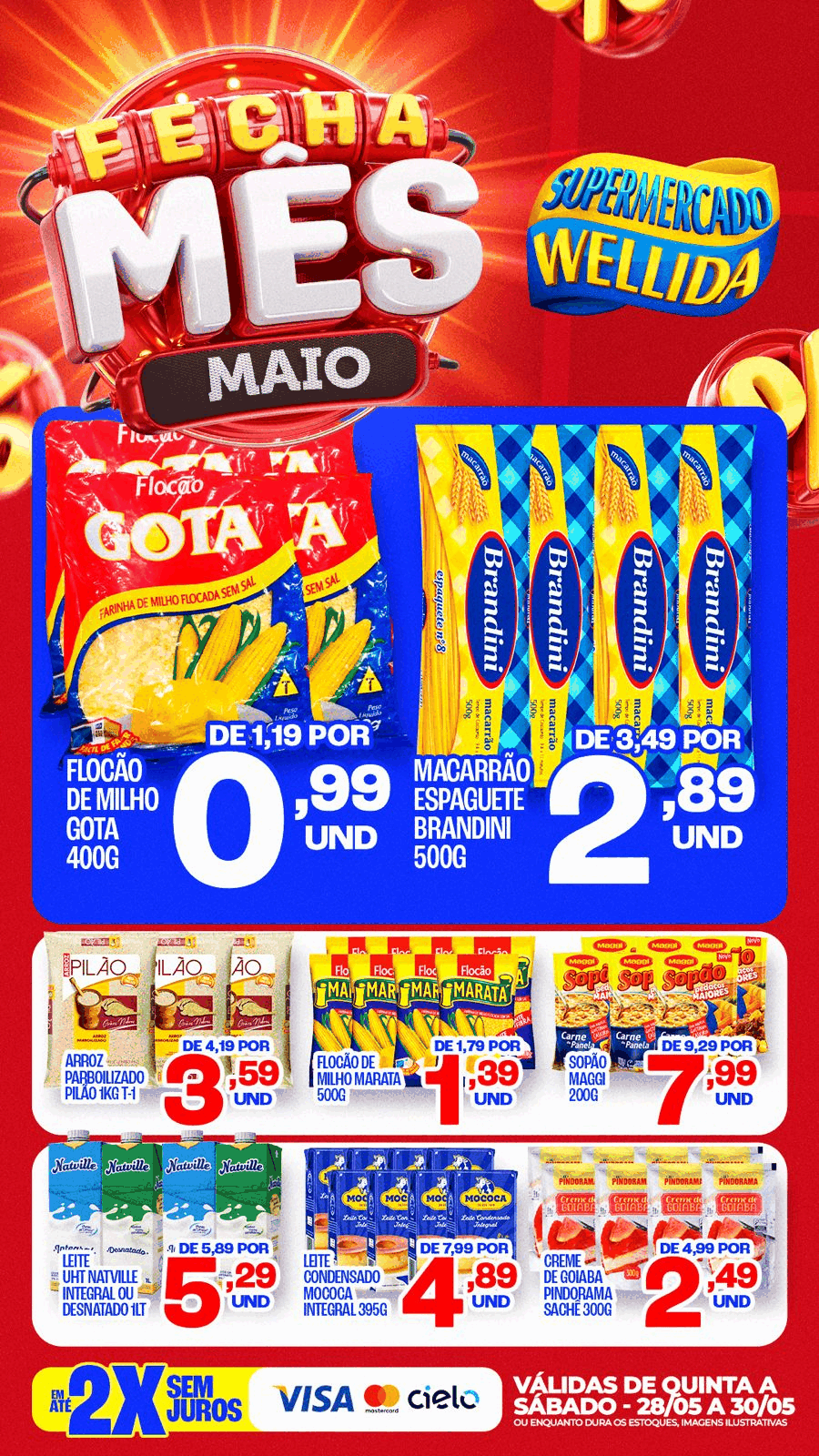 Banner quadrado
