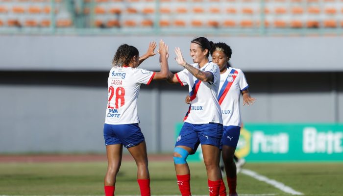 3 a 1, nesta quarta-feira (1) no Estádio de Pituaçu, em Salvador, pela 6ª rodada